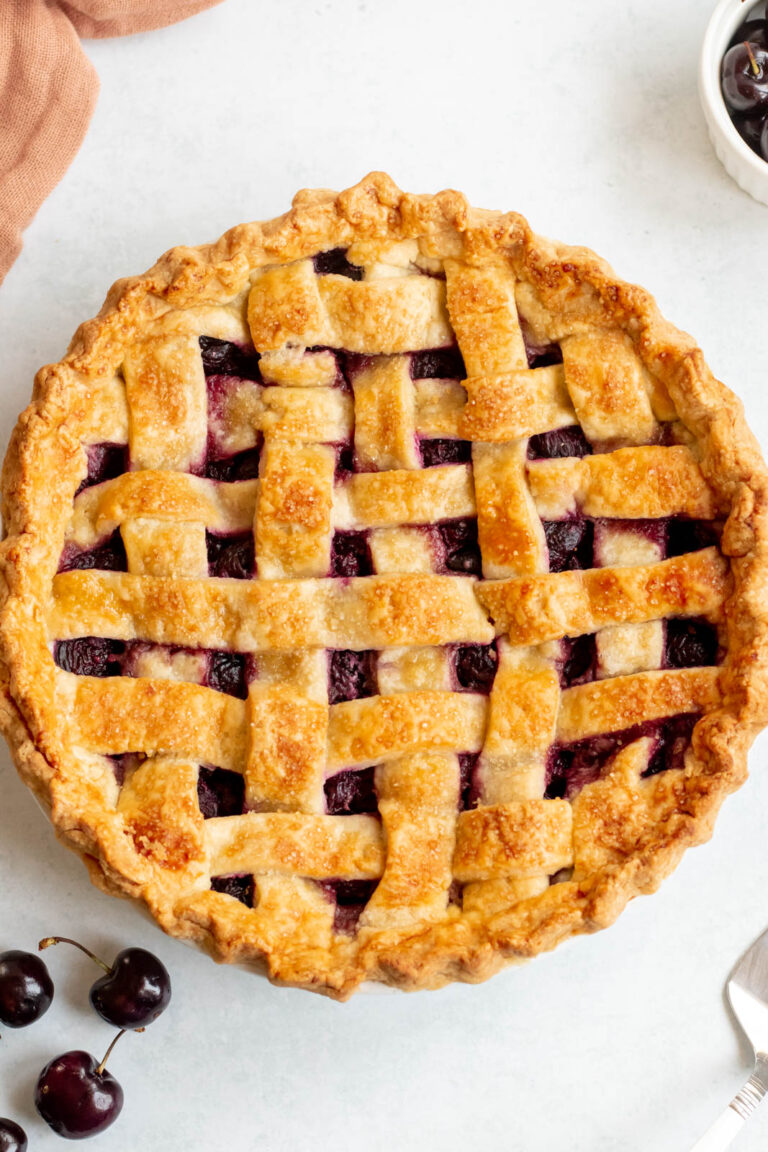 Homemade Cherry Pie (Foolproof) - Rich And Delish