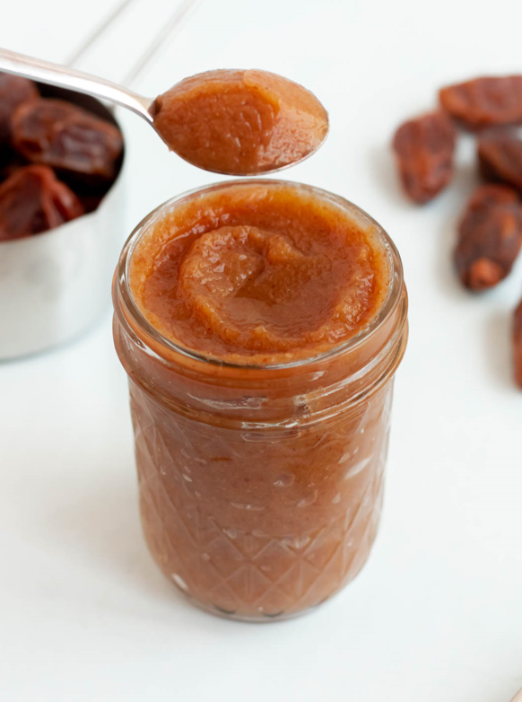 Date paste in a jar.