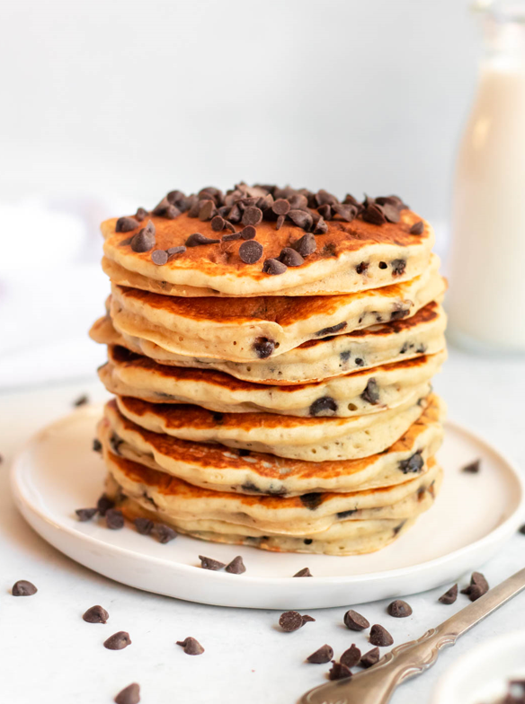 chocolate chip pancakes recipe