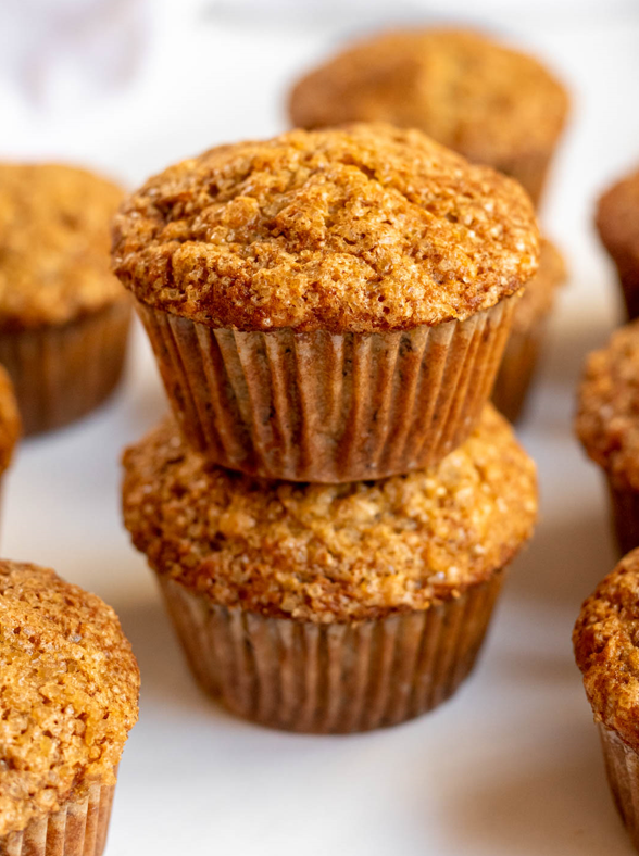 bakery style banana muffins