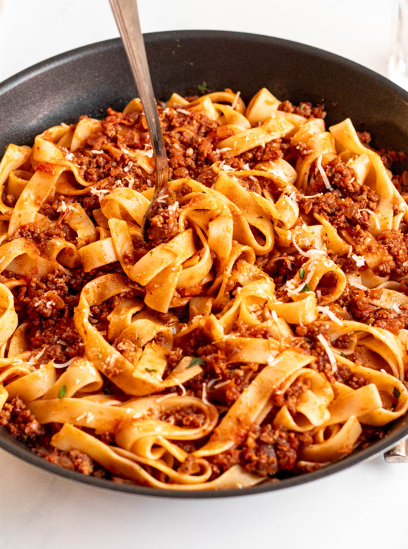 Easy Bolognese Sauce (secret ingredient) - Rich And Delish