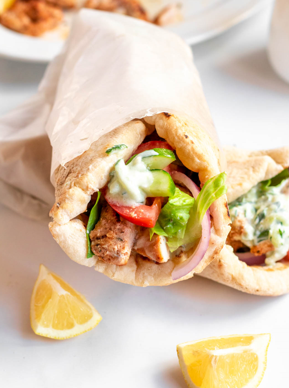 greek chicken gyros