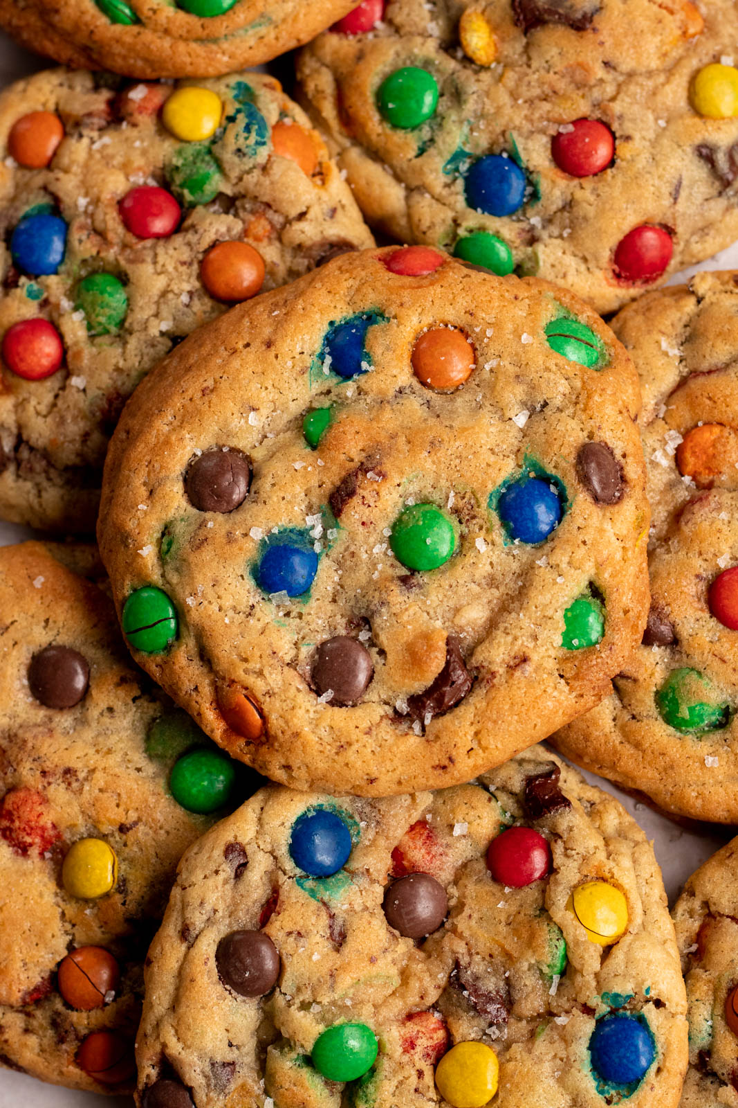 soft m&m cookies