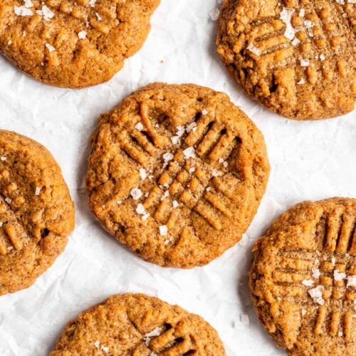 3 Ingredient Peanut Butter Cookies - Rich And Delish