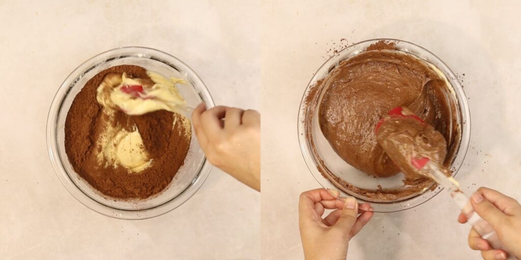 Cake process shots.