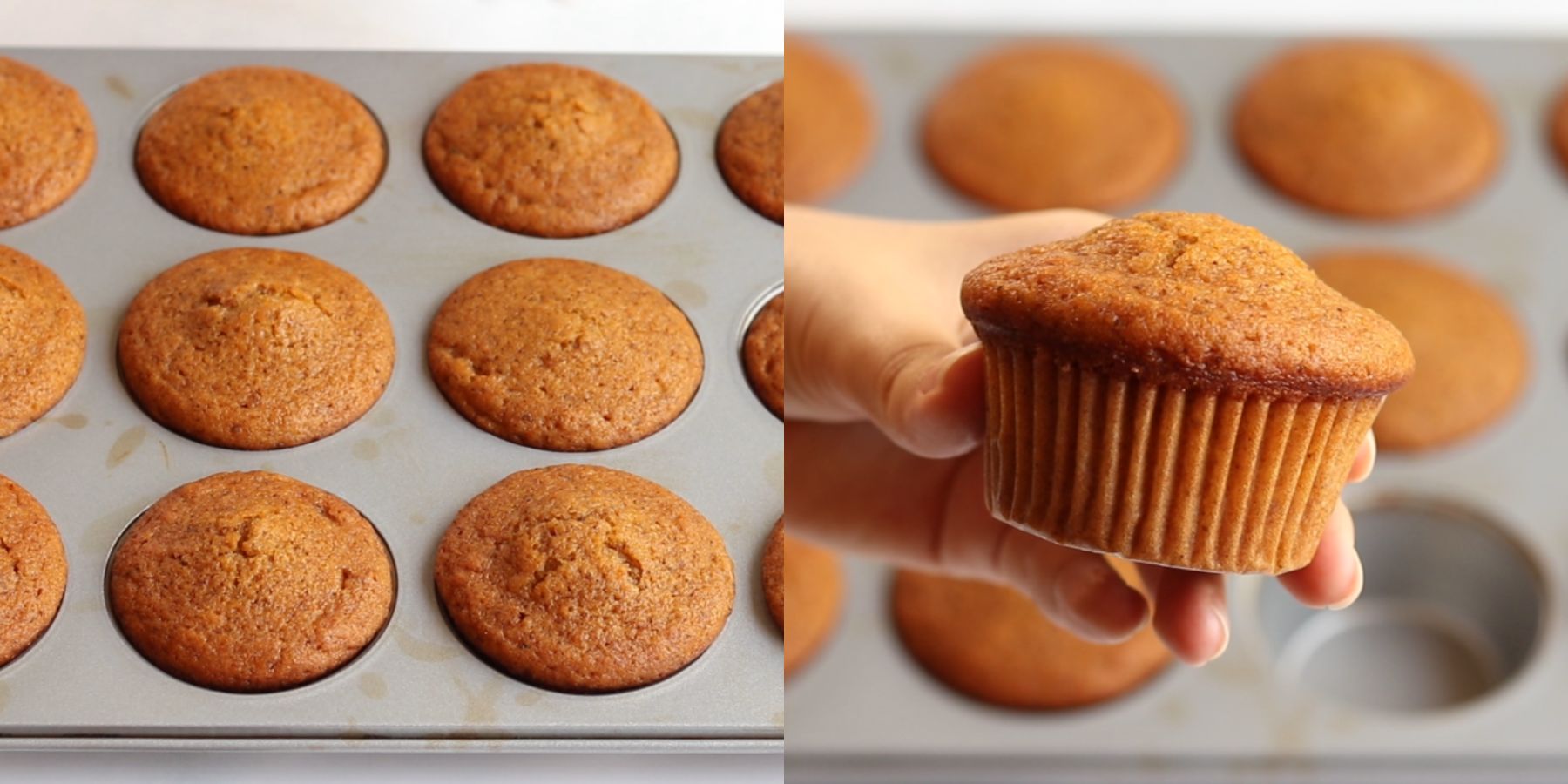 Muffins process shots