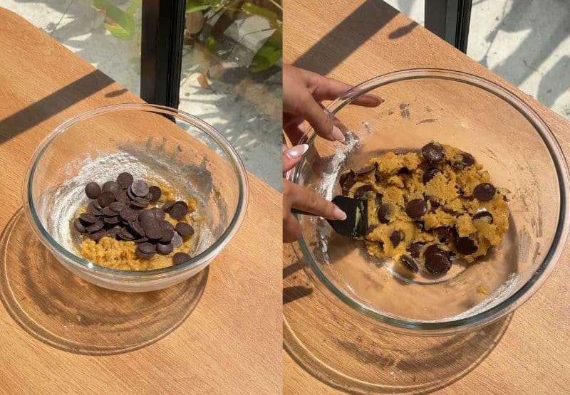 Cookies process shots.