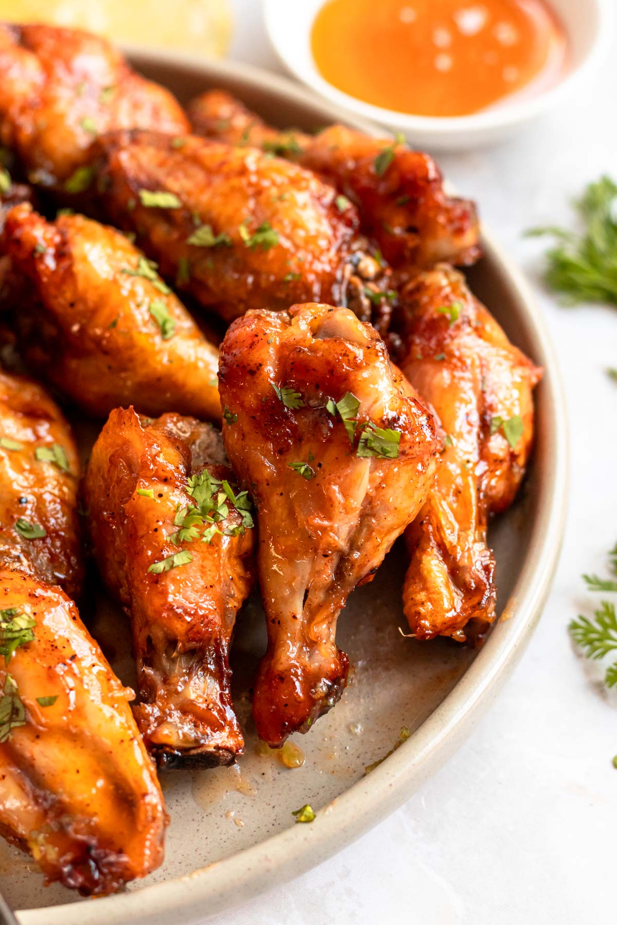 Honey Lemon Pepper Wings - Rich And Delish