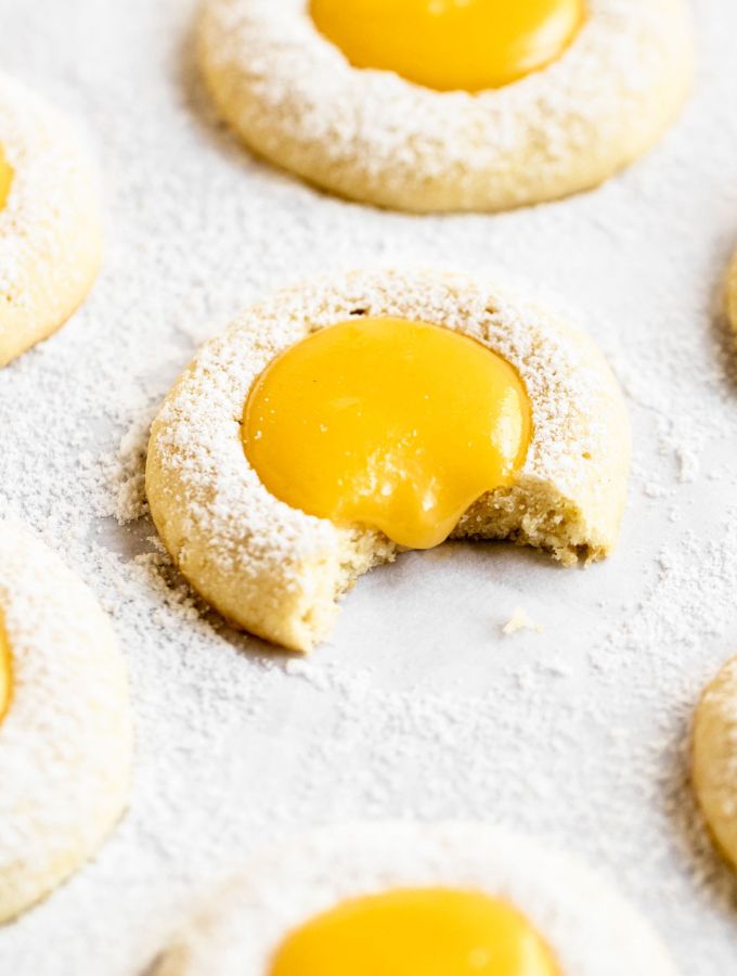 The BEST Lemon Curd Cookies | Rich and Delish