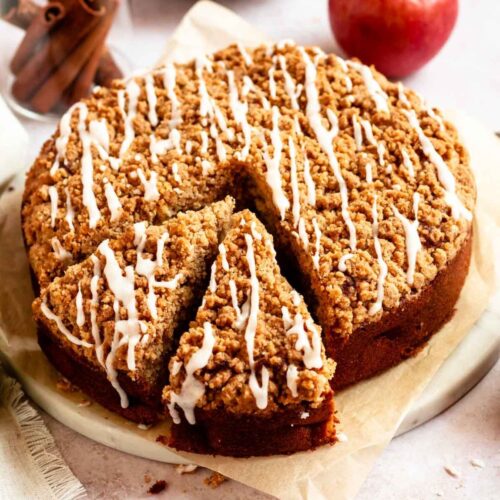 Healthy Apple Crumble Cake | Well Nourished