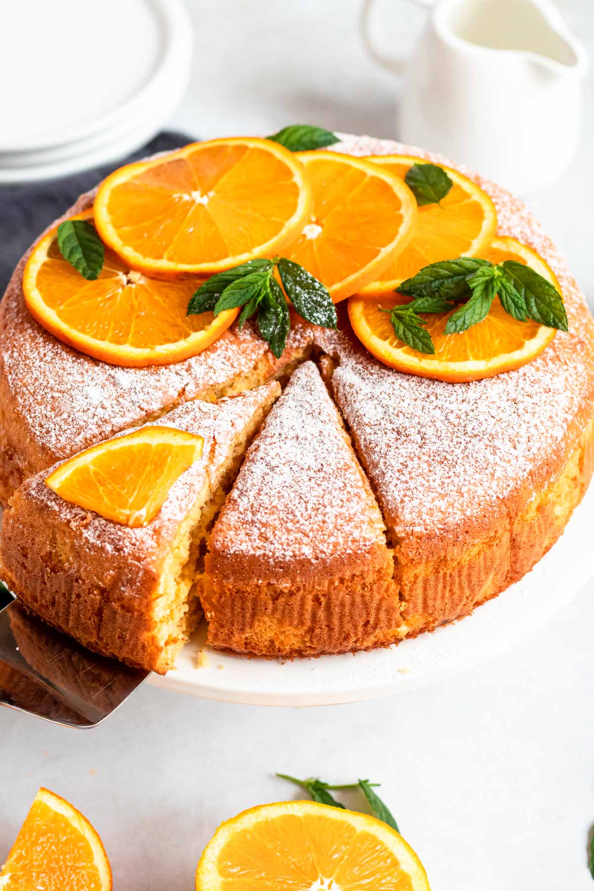 Zesty Whole Orange Cake Recipe (Super Moist) - Two Kooks In The Kitchen