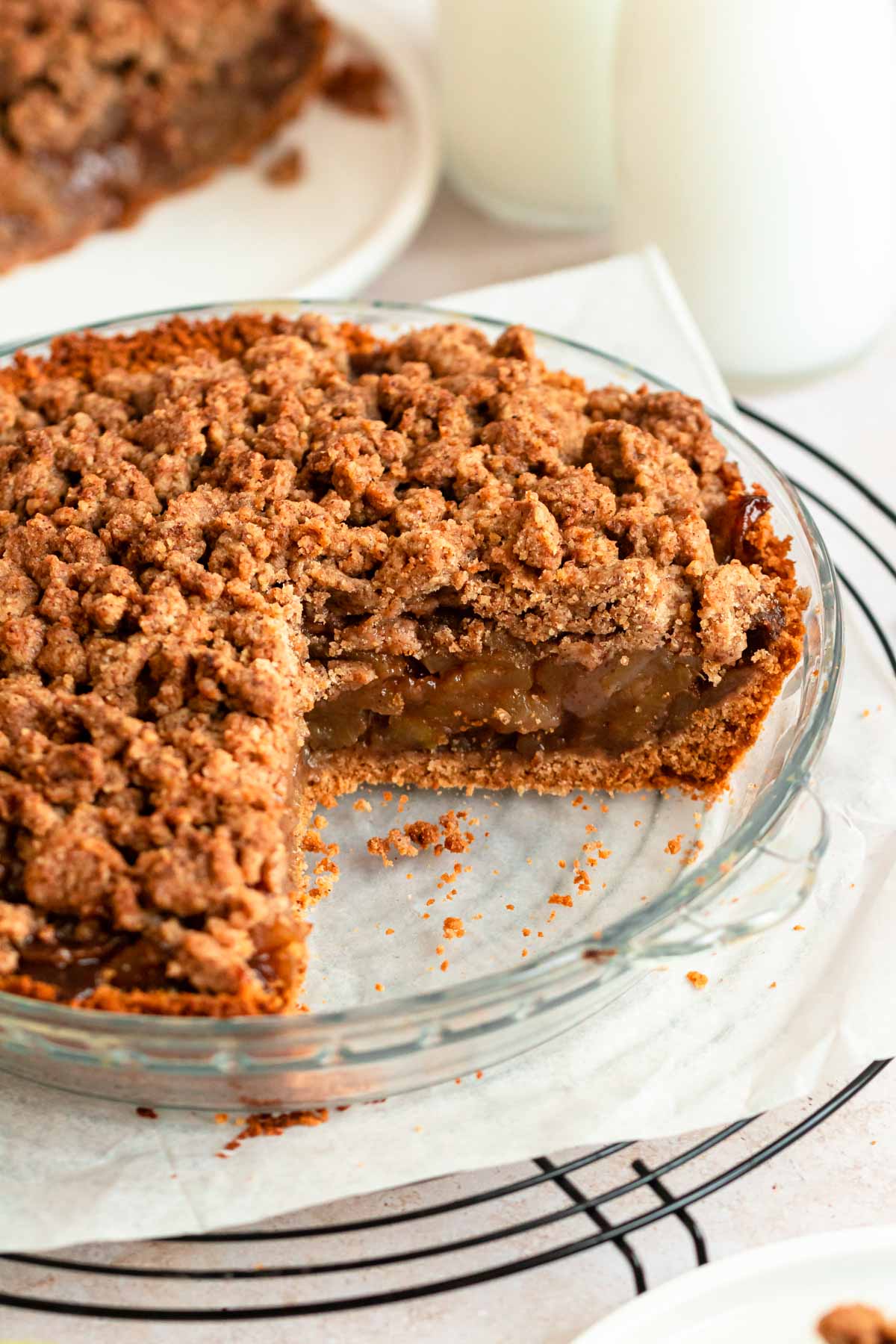 Apple Pie With Graham Cracker Crust - Rich And Delish