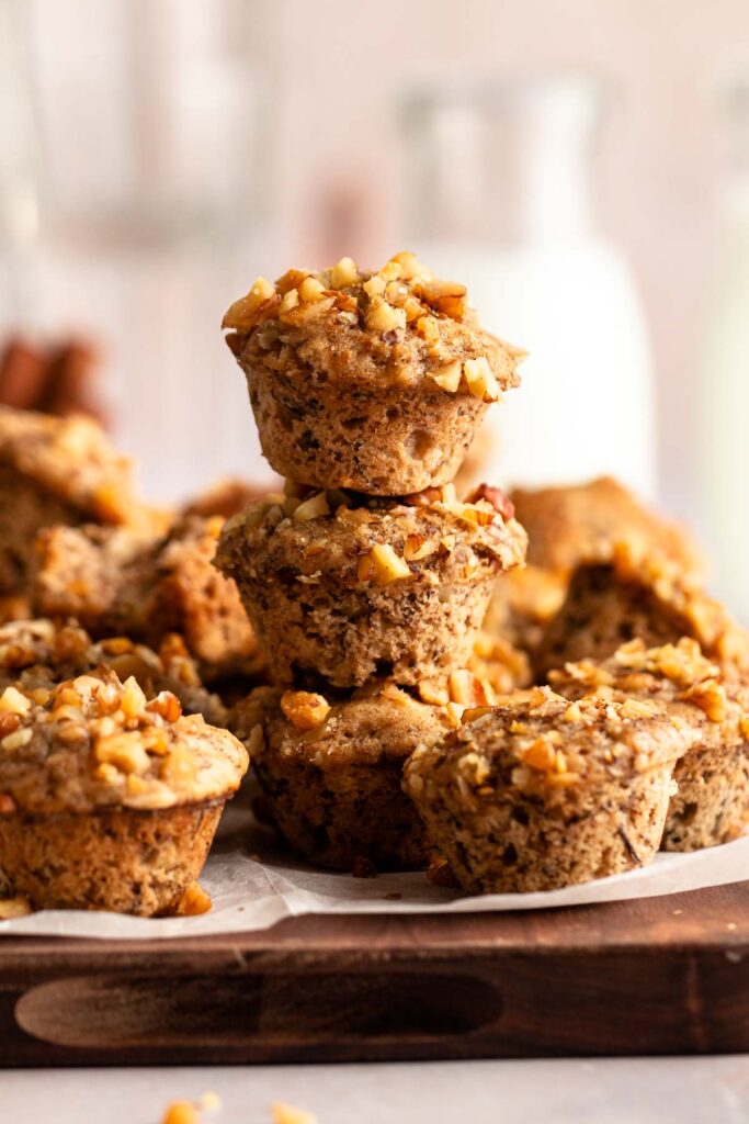 Moist Banana Mini Muffins - Rich And Delish