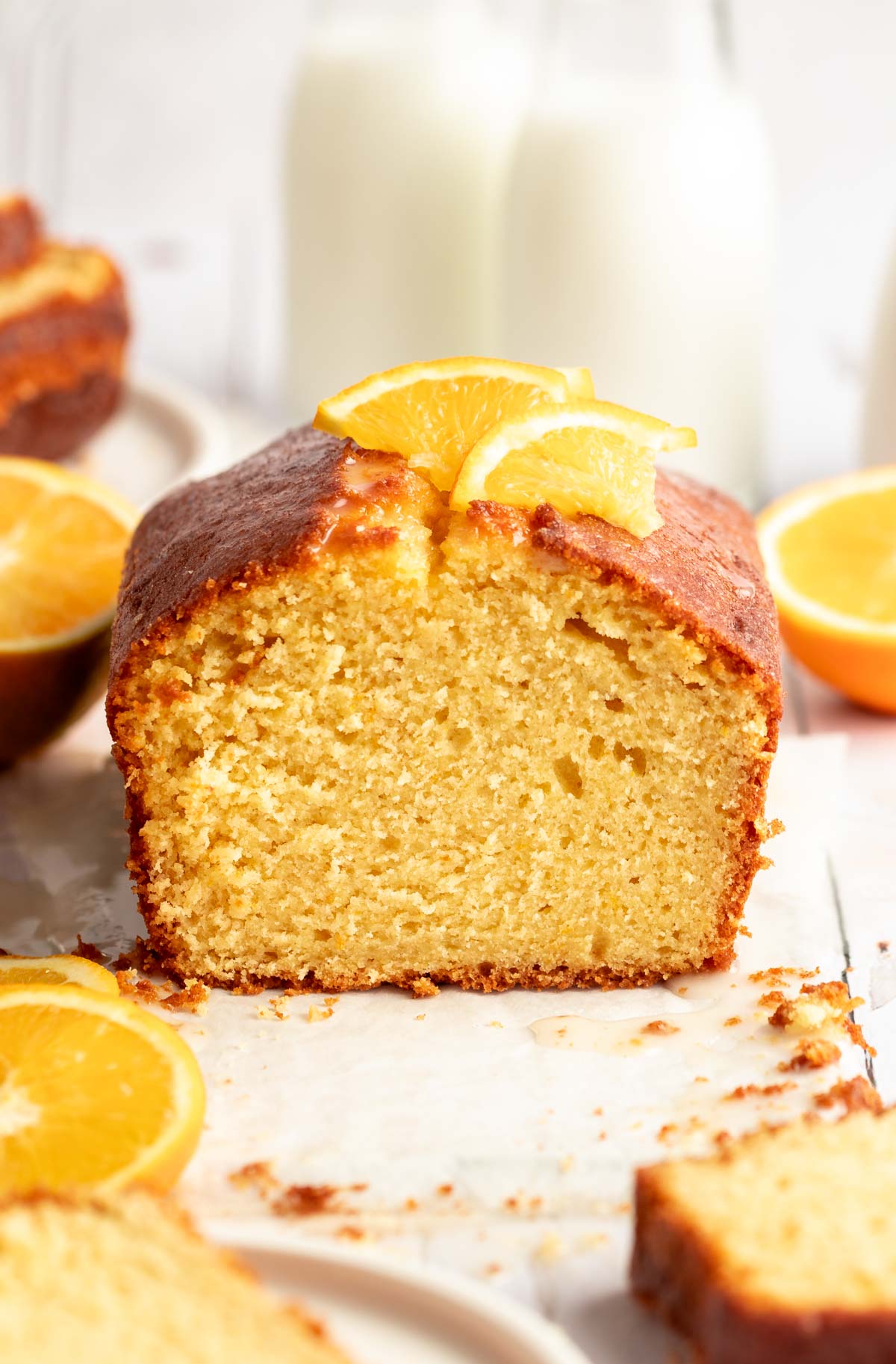 Gluten-Free Vegan Orange Pound Cake - Rhian's Recipes