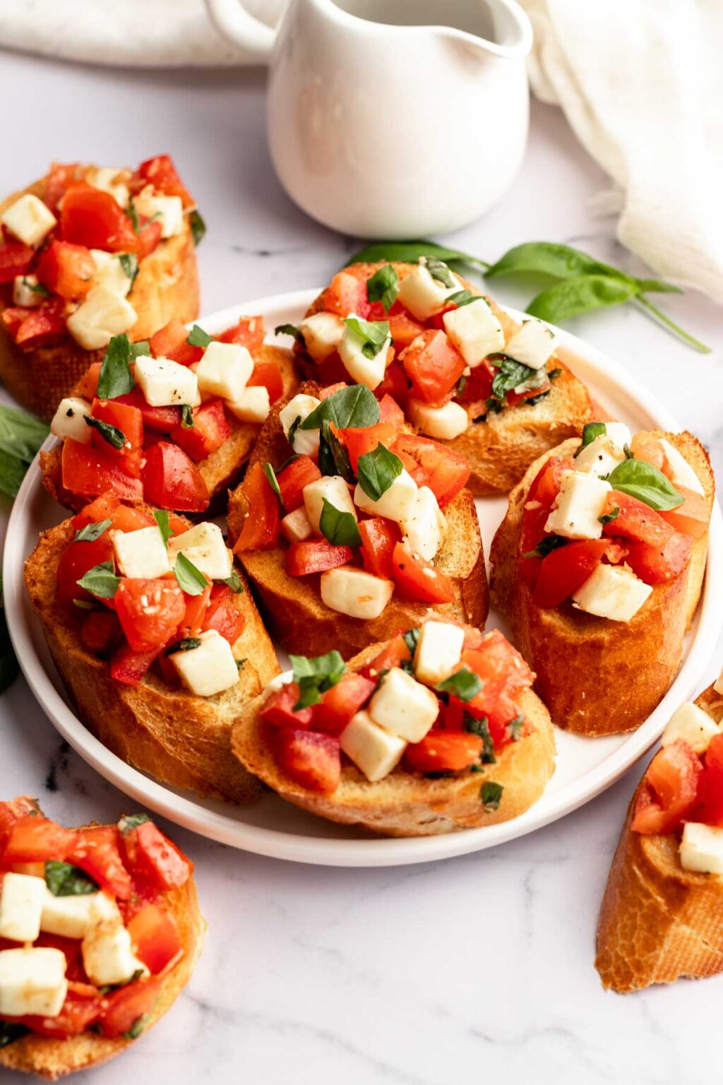 Bruschetta With Mozzarella 10 Minute Recipe Rich And Delish 8702