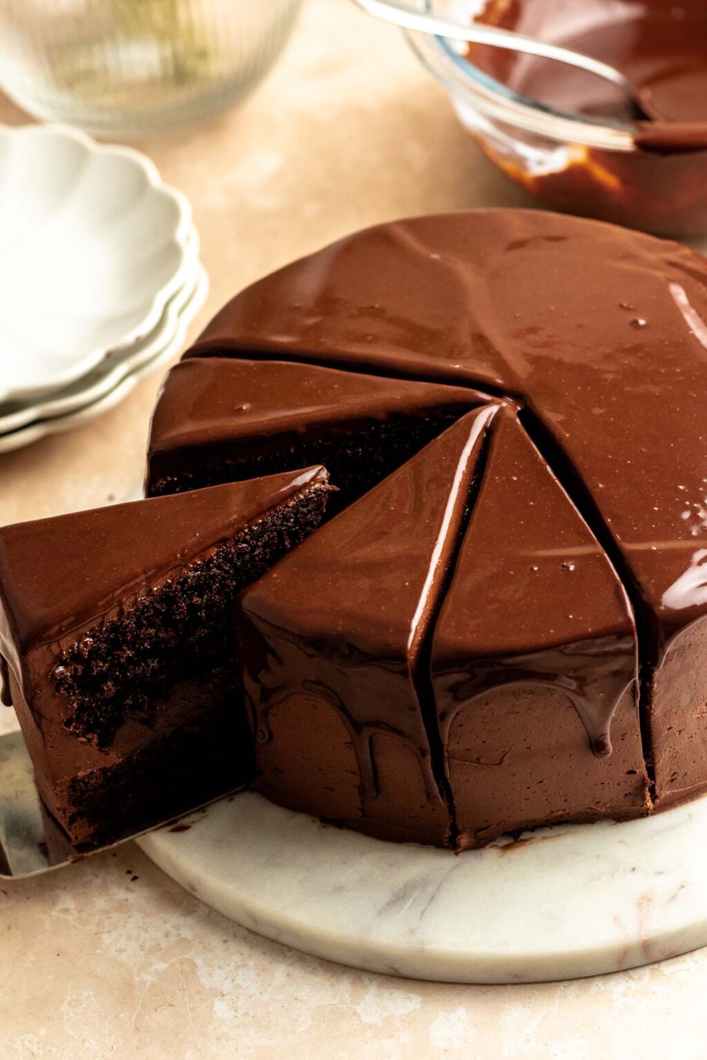 The BEST Chocolate Ganache Cake Rich And Delish