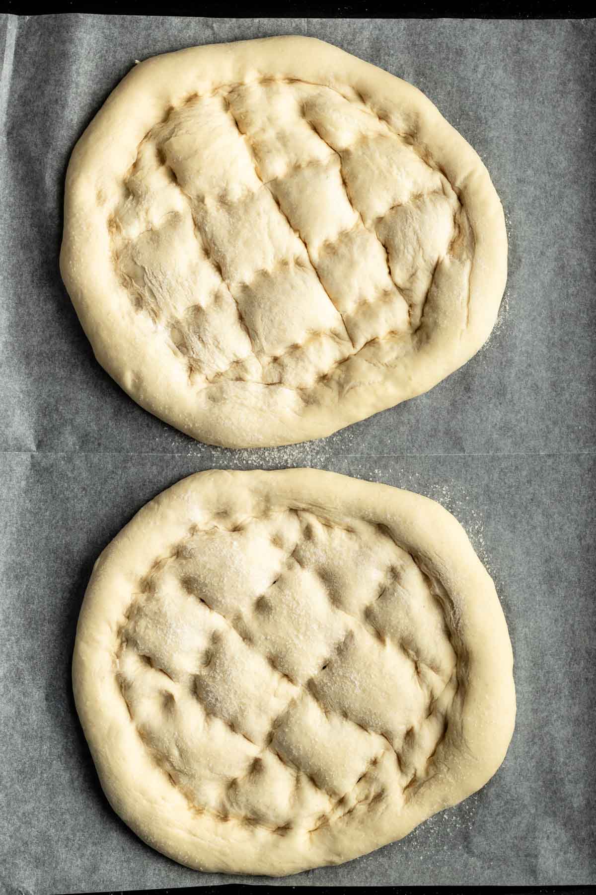 Bread process shots.