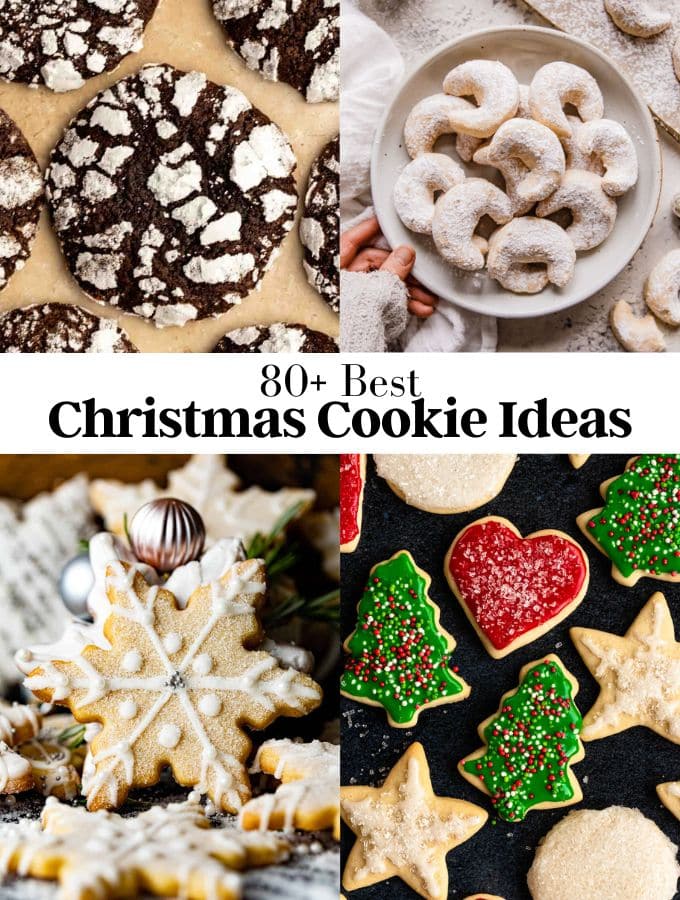 Image of 4 Christmas cookie ideas photos.