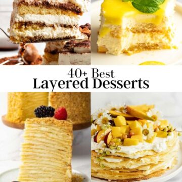 Image of 4 layered desserts recipes photos.