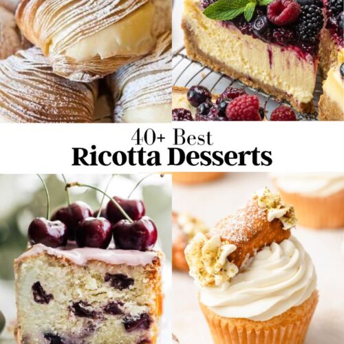 40+ Best Ricotta Desserts - Rich And Delish