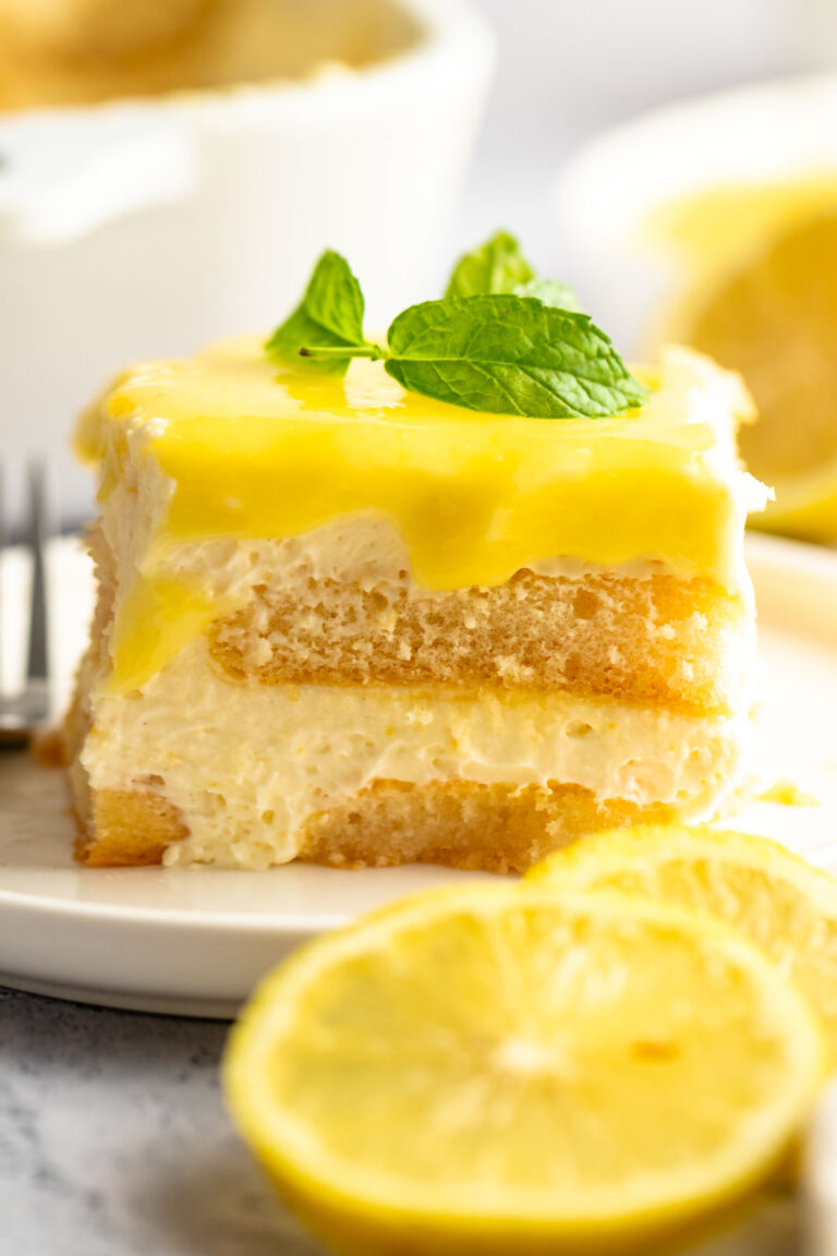 Lemon Tiramisu W/ Lemon Curd - Rich And Delish