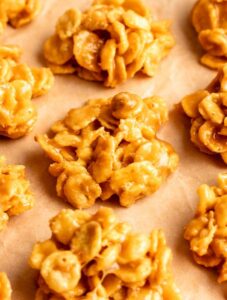 Top of cornflake candy.