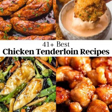 Image of 4 chicken tenderloin recipes photos.