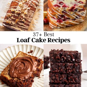 Image of 4 loaf cake recipes photos.