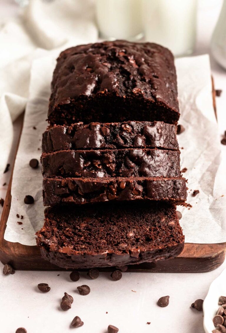 Moist Chocolate Bread (One Bowl) - Rich And Delish