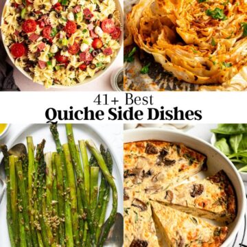 Image of 4 what to serve with quiche photos.