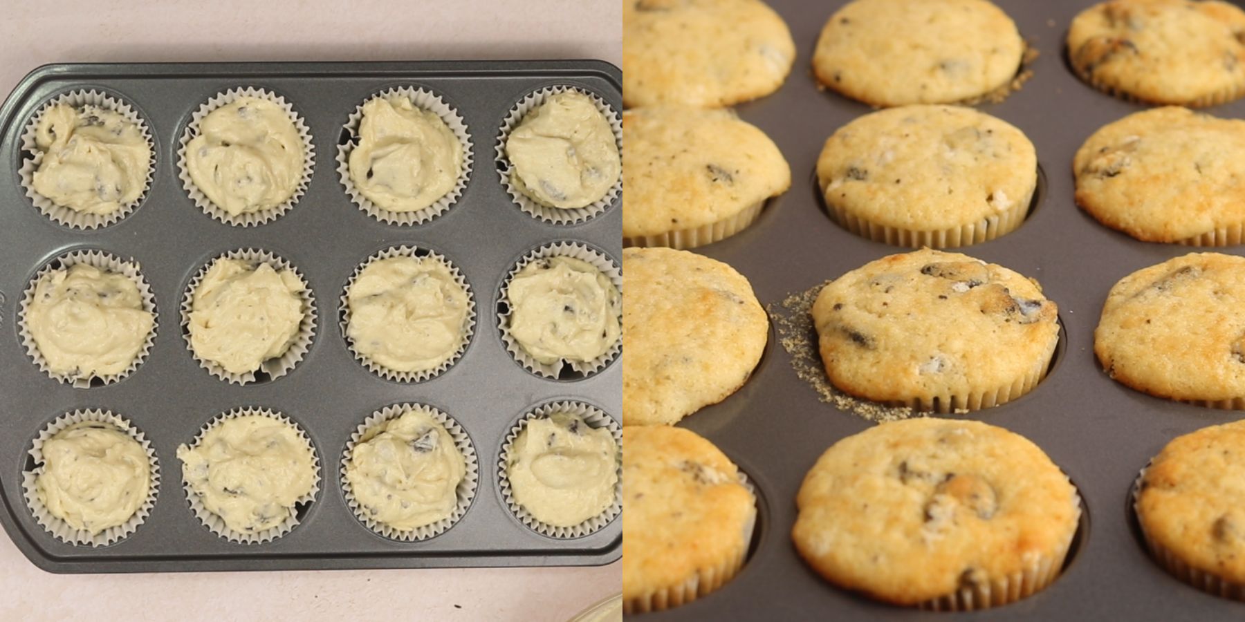 Cupcake process shots.