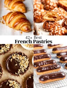Image of 4 French Pastries photos.