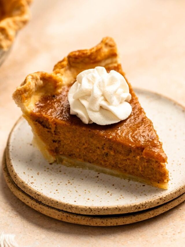 Pumpkin Pie With Sweetened Condensed Milk