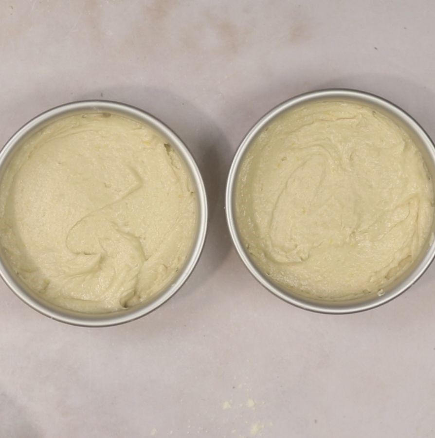 Cake process shots.