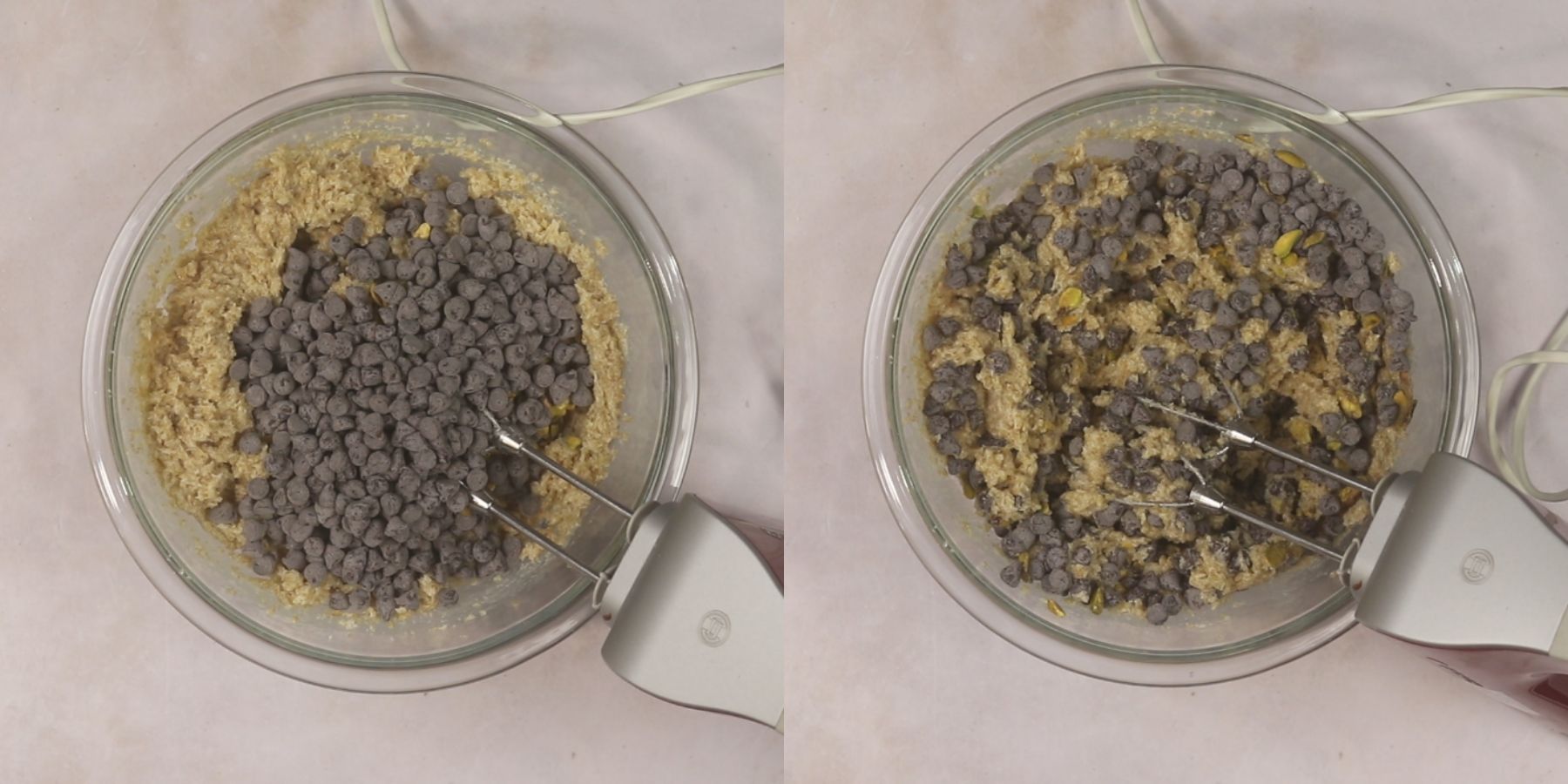 Cookies process shots.
