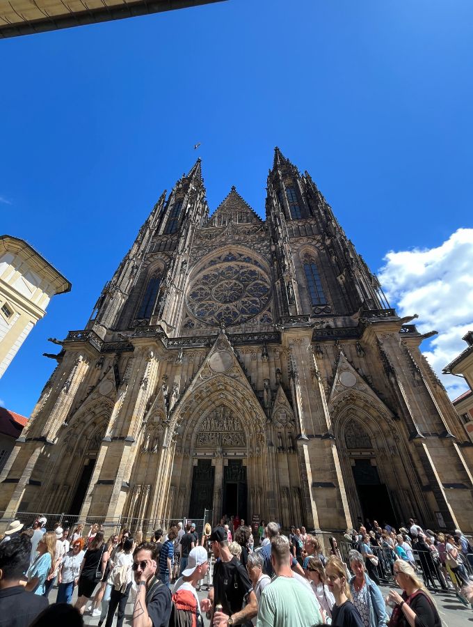 Prague Castle & St. Vitus Cathedral.