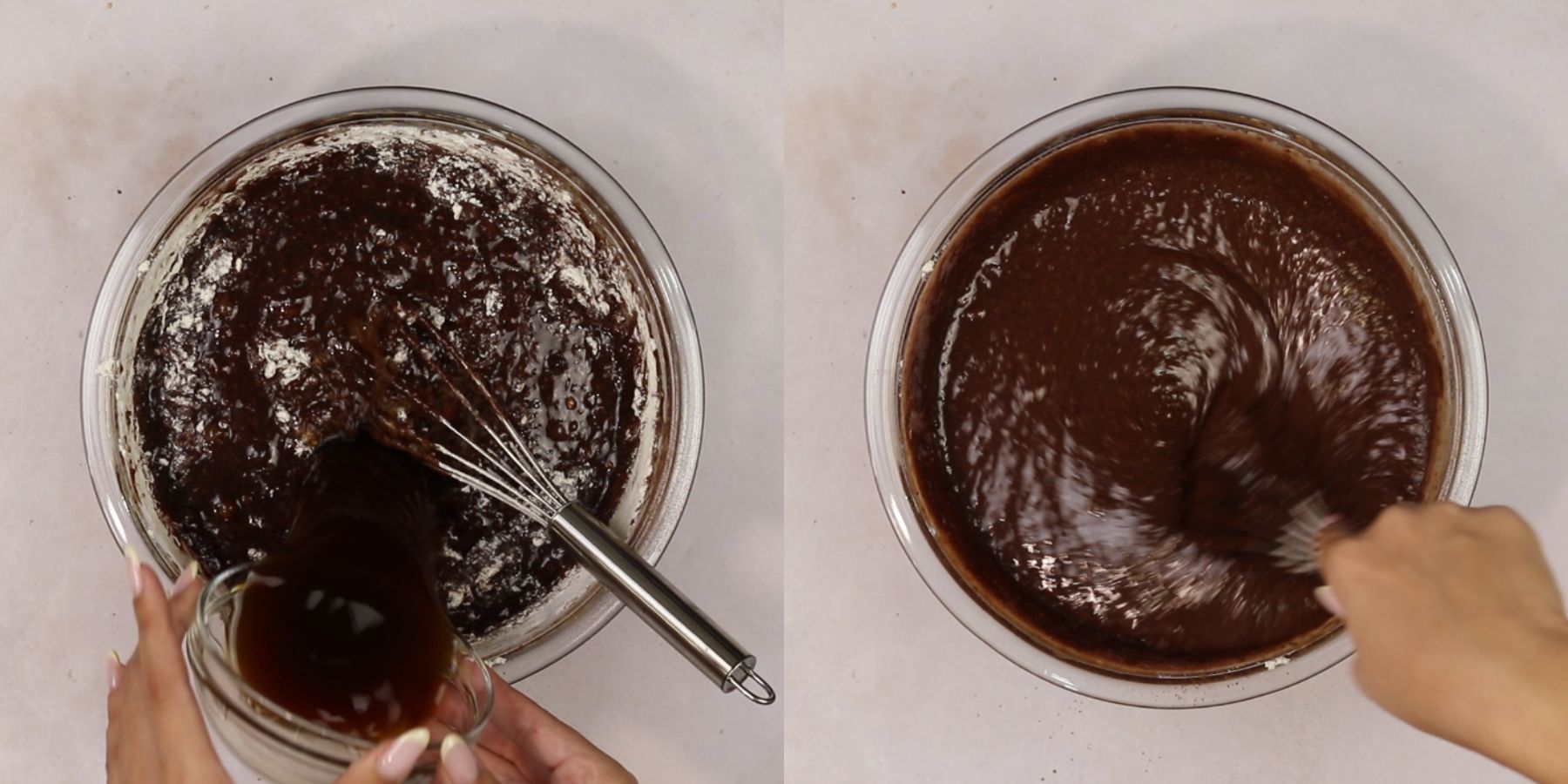 Cake process shots.