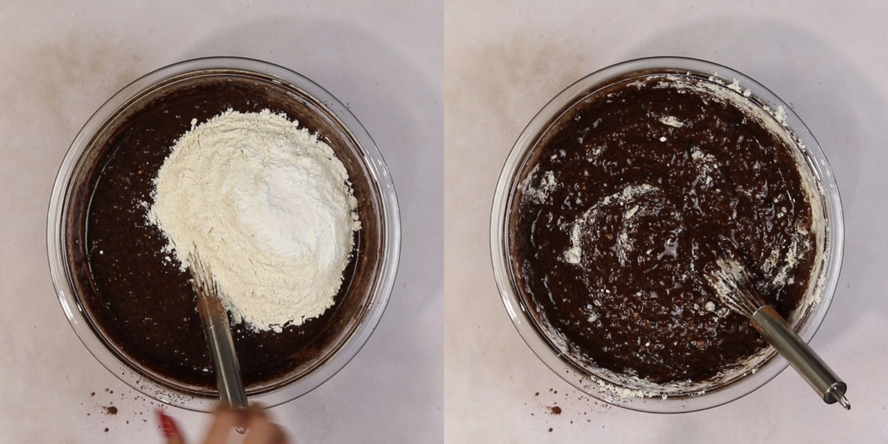 Cake process shots.
