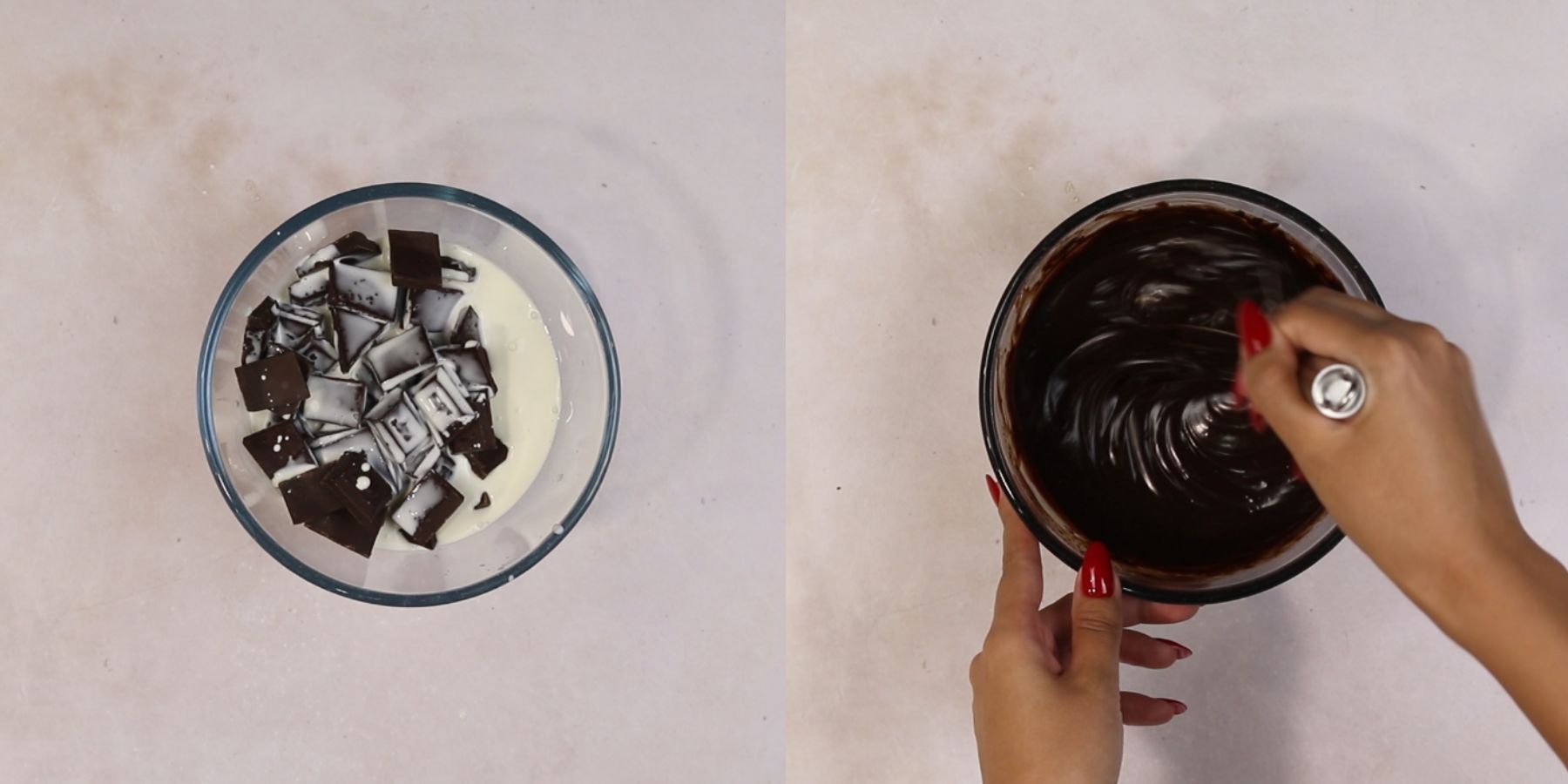 Cake process shots.