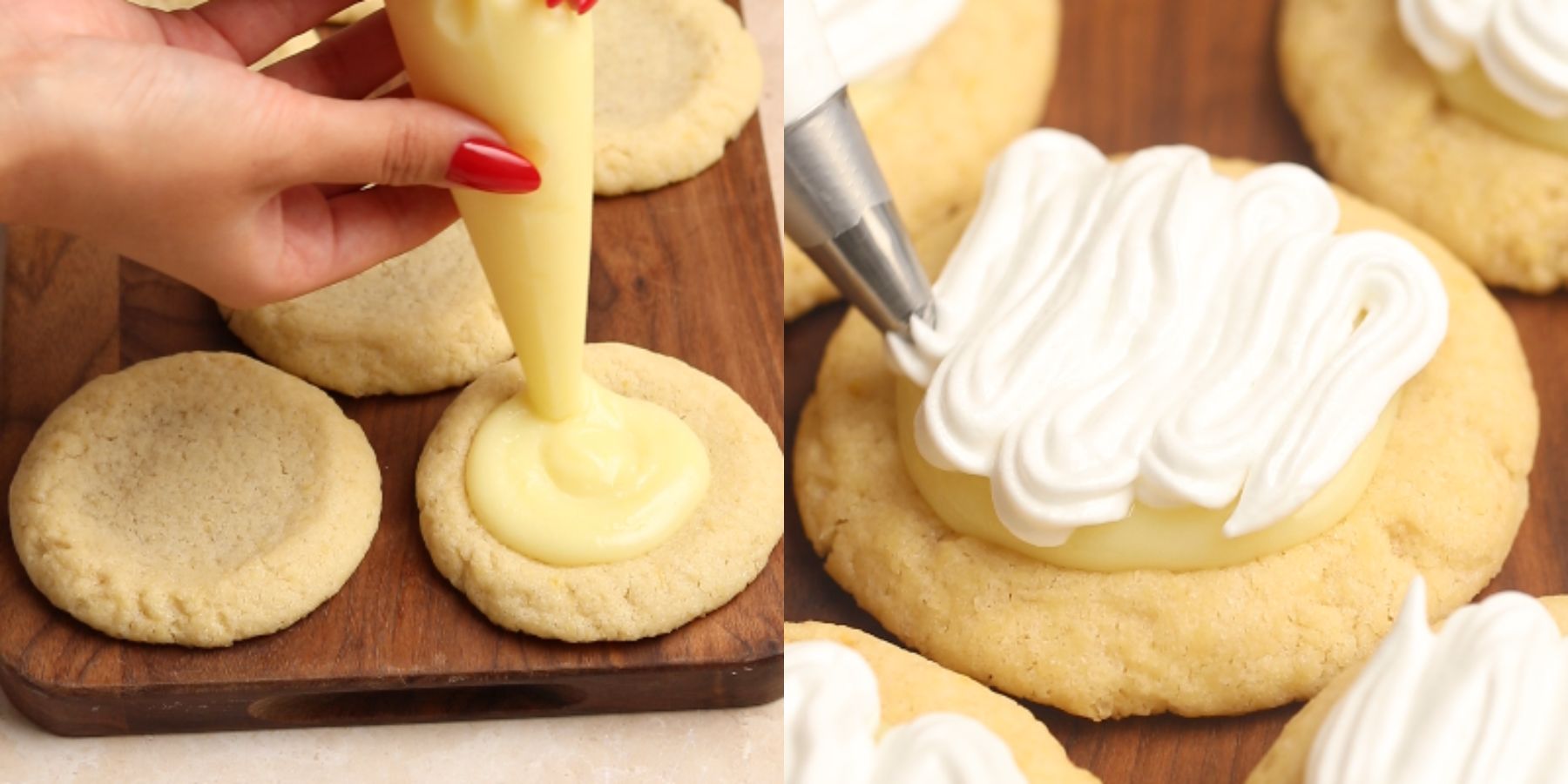 Cookies process shots.