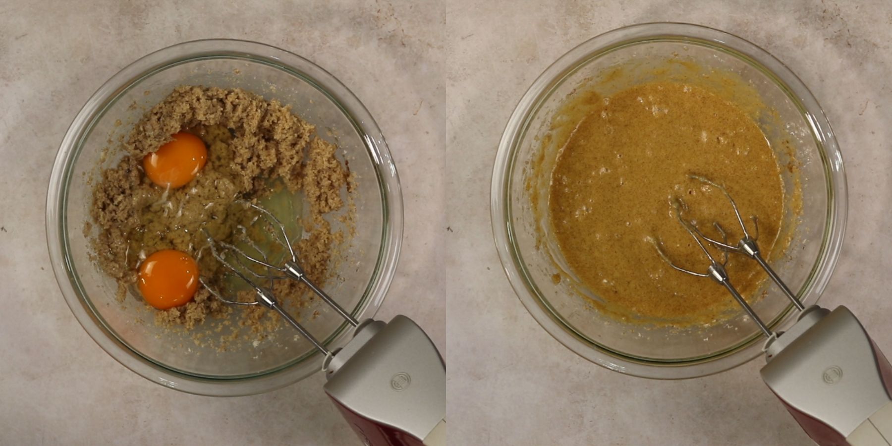 Cupcakes process shots.