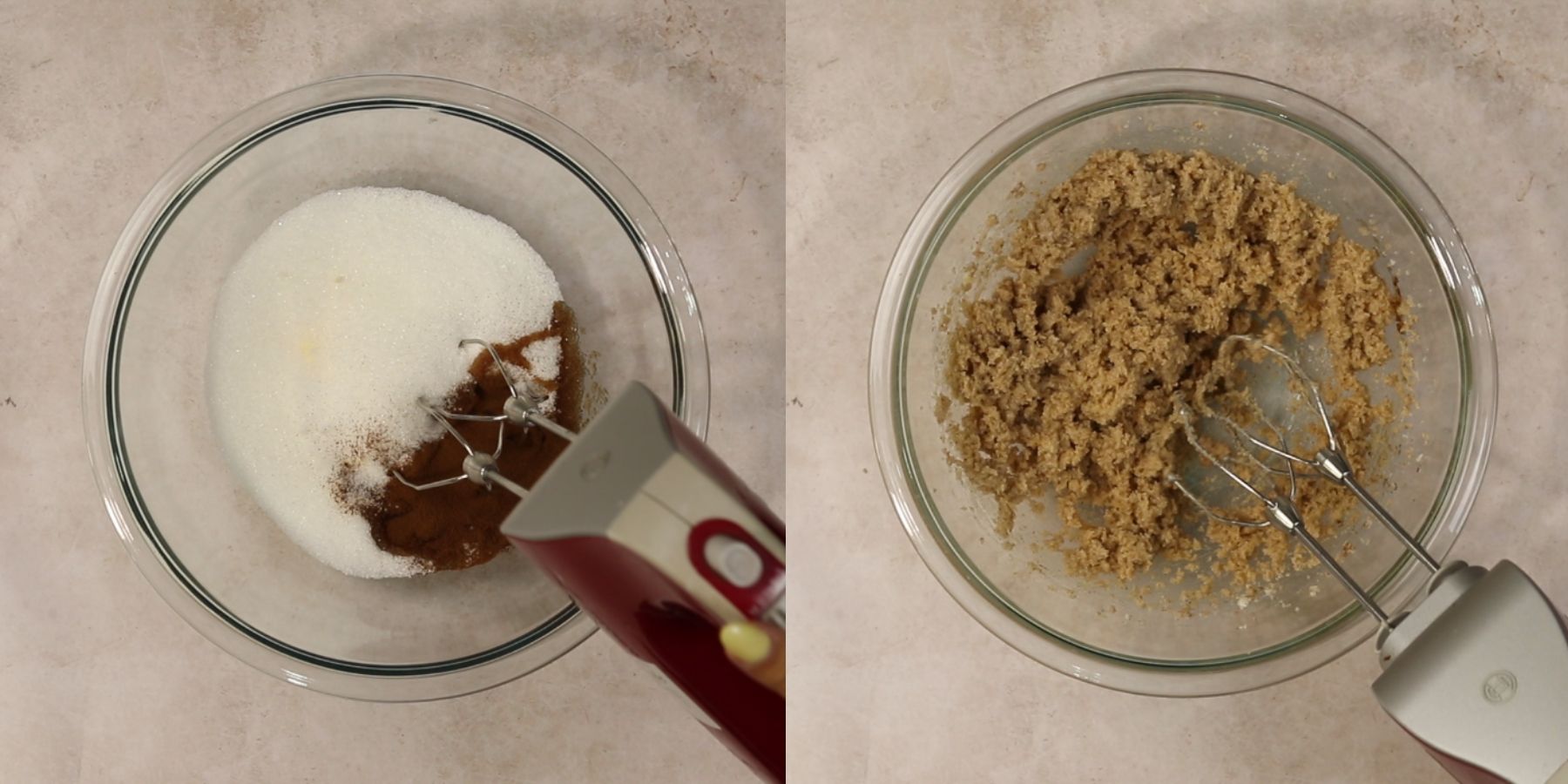 Cupcakes process shots.
