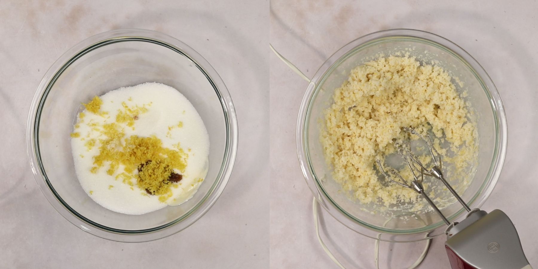 Cake process shots.