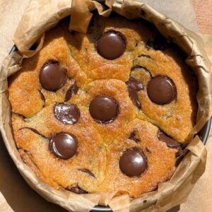 Top of viral scoopable cookies.