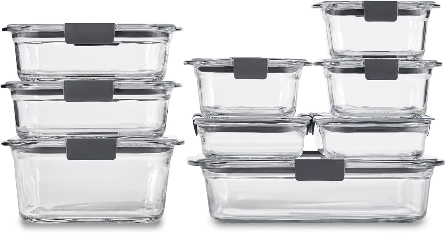 Glass Tupperware Set